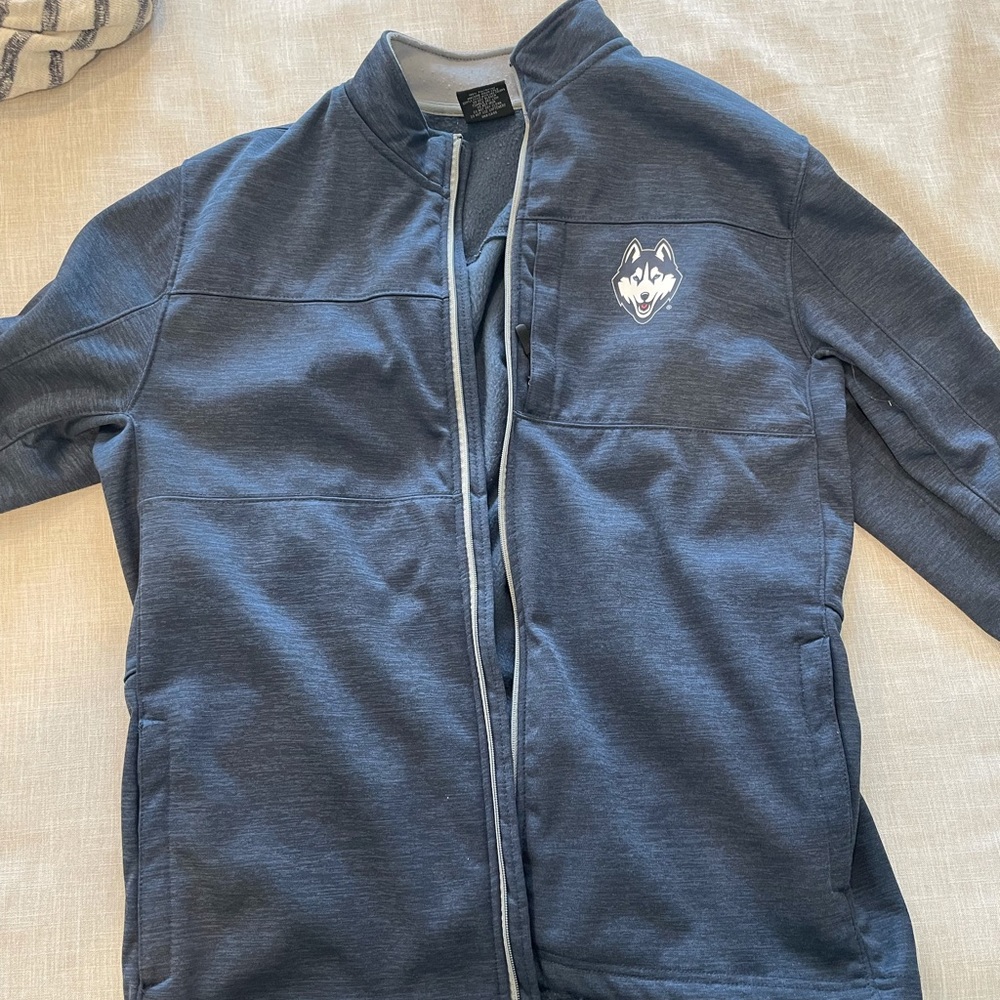 Two UCONN sweat shirts